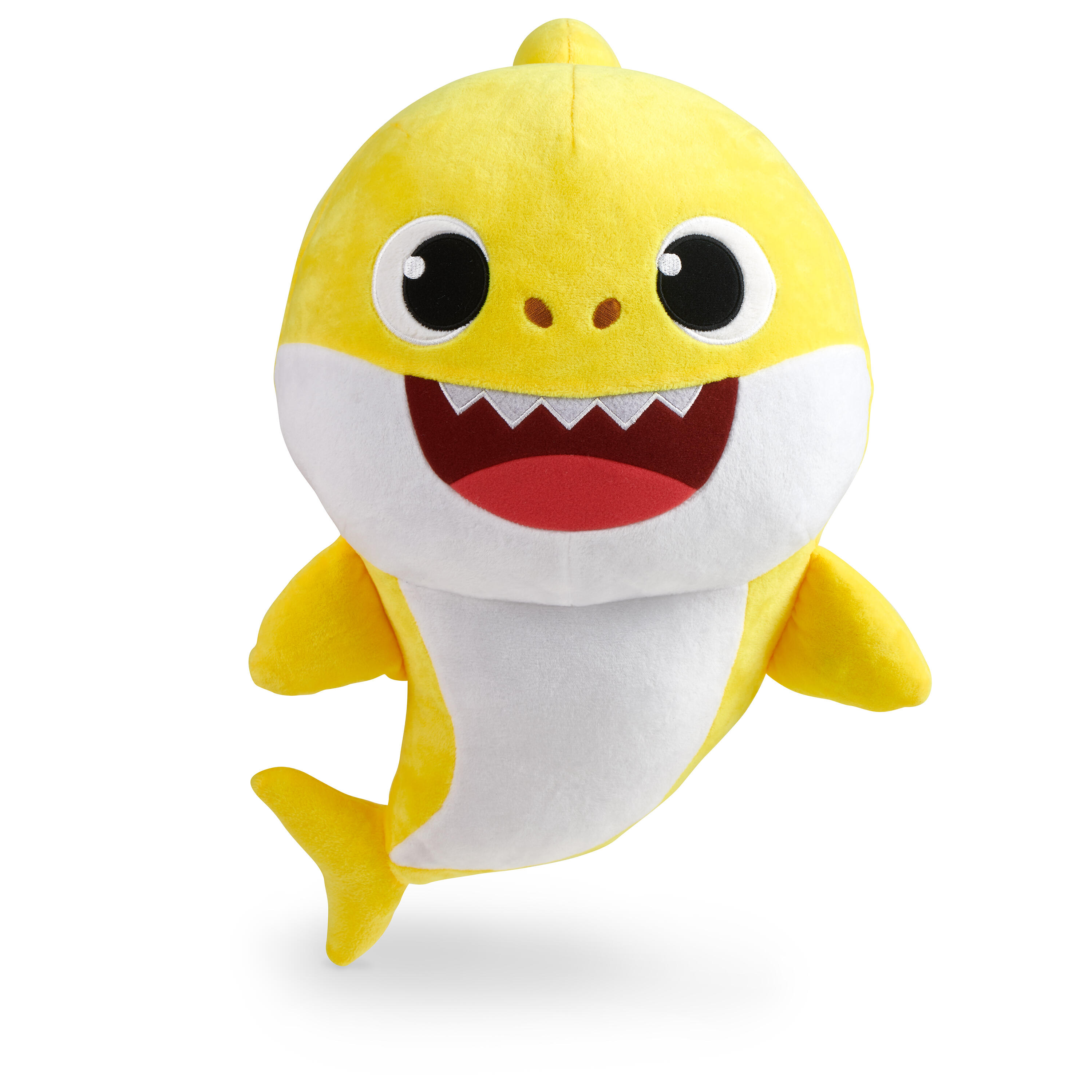 18 Plush Doll Baby Shark Bs ぬいぐるみ ベイビーシャーク L メロディ付き ベイビーシャーク 株式会社 アガツマ